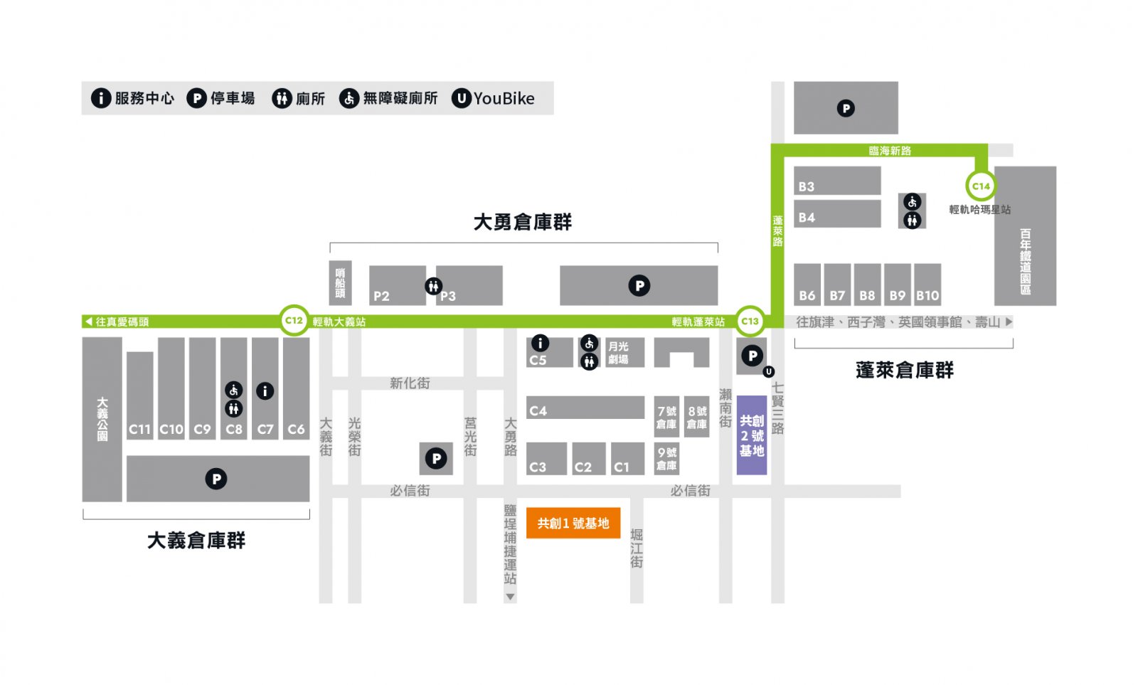 駁二園區地圖1121227